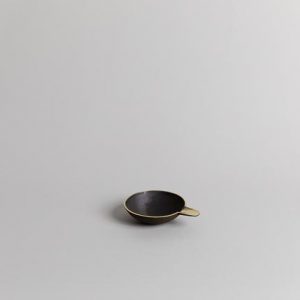 Low Bowl, Patina Brass