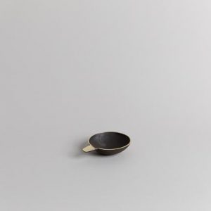 Low Bowl, Patina Brass