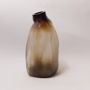 105 ltr Forms Vase, Olive Brown