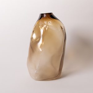 105 ltr Forms Vase, Old Gold