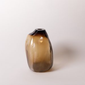 105 ltr Forms Vase, Olive Brown