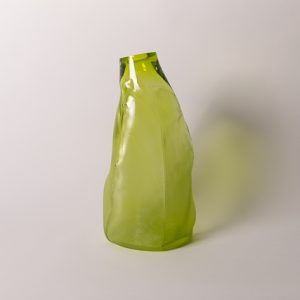 105 ltr Forms Vase, Lemon Yellow