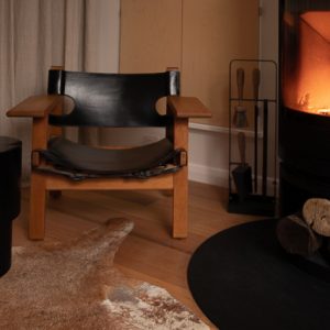 Stepped no. 1, timber side table, hand turned from solid timber in Melbourne