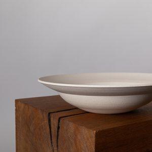 Flared Bowl, Recycled White