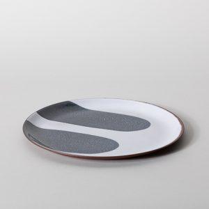 Large Plate, Black