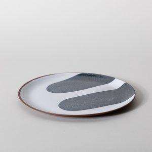 Large Plate, Black