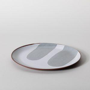 Large Plate, Grey
