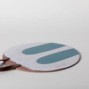 Large Round Platter, Ocean